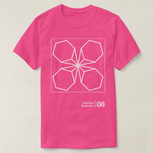 Autechre Minimaal Grafisch Kunstwerkontwerp 1 T-shirt (Design voorkant)