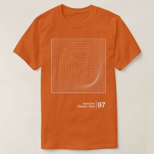 Autechre Minimaal Grafisch Kunstwerkontwerp 4 T-shirt (Design voorkant)