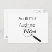 Auteer me! briefkaart (Voorkant / Achterkant)