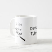 Auteer me! koffiemok (Voorkant links)