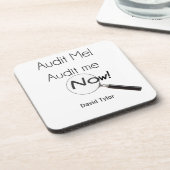 Auteer me! onderzetter (Linkerzijde)