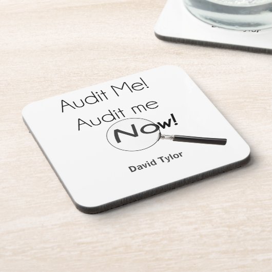 Auteer me! onderzetter (Linkerzijde)