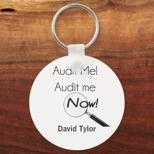 Auteer me! sleutelhanger (Voorkant)