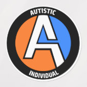 AUTEMS - Individuele vinylstickers (klein) Labels (Design 1)