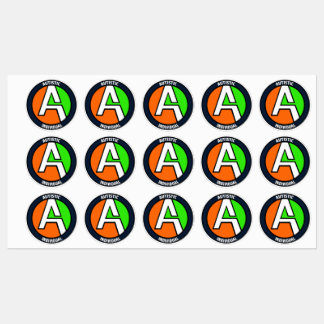 AUTEMS - Individuele vinylstickers (klein) Labels
