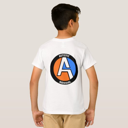AUTEMS - Kinder T-shirt (individueel) (Achterkant volledig)