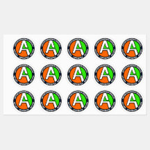 AUTEMS - Ondersteunende vinylstickers (klein)