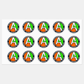 AUTEMS - Ondersteunende vinylstickers (klein) Labels