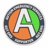 AUTEMS - Support Vinyl Sticker (Voorkant)