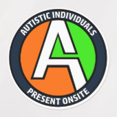 AUTEMS - Vinyl Stickers ter plaatse (Klein) (Design 2)