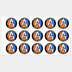 AUTEMS - Vinyl Stickers ter plaatse (Klein)