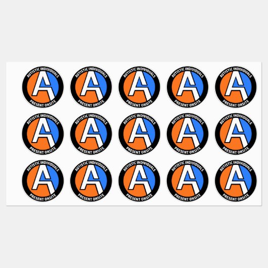AUTEMS - Vinyl Stickers ter plaatse (Klein) (Vel)