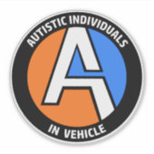 AUTEMS - Voertuigsticker (Groep) Sticker (Voorkant)