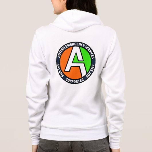 AUTEMS -  Women's Hoodie (Support) (Achterkant)