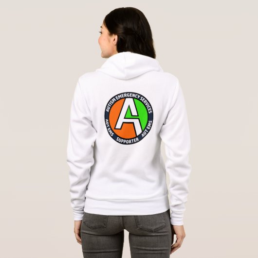 AUTEMS -  Women's Hoodie (Support) (Achterkant volledig)