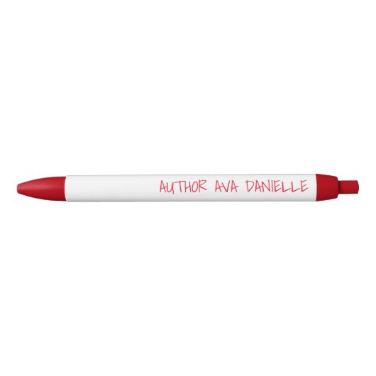 Auteur Ava Danielle Zwarte Inkt Pen (Voorkant)