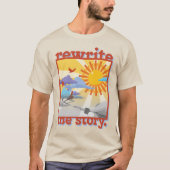 "Auteur" Baseball T-shirt (Voorkant)