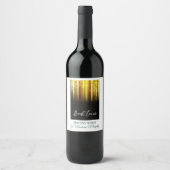 Auteur Boek Launch Party - Boek Hoesje Wijn Etiket (Voorkant)