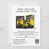 Auteur Boek Promotie Spreker Schrijver Workshop QR Kaart (Achterkant)