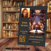 Auteur Boek Signing Foto QR Code