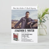 Auteur Boek Signing Kraft Kaart (Staand voorkant)