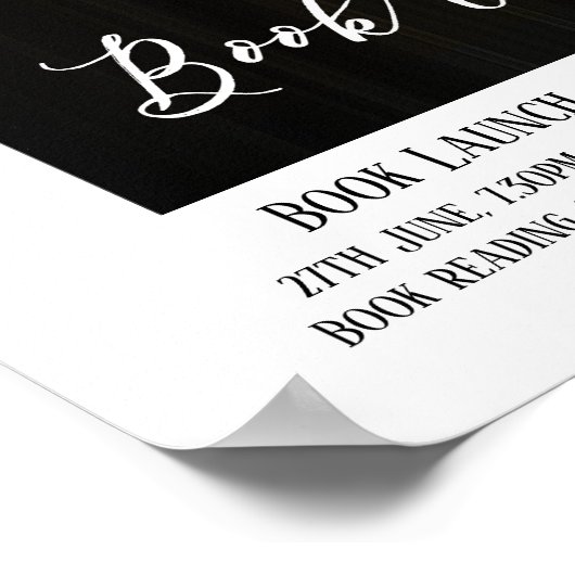 Auteur Book Signing Event Poster (Hoek)