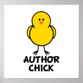 Auteur Chick Poster (Voorkant)