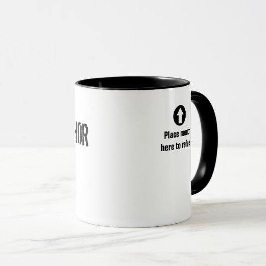 Auteur Cup Mok (Voorkant rechts)