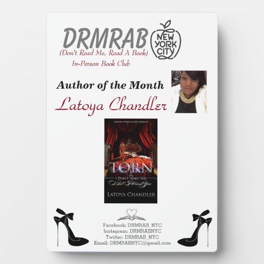 Auteur foto Plaque Fotoplaat (voorkant)