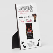 Auteur foto Plaque Fotoplaat (Zijkant)