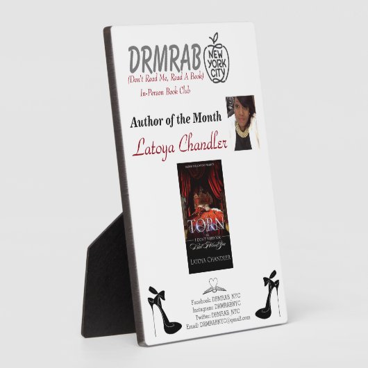 Auteur foto Plaque Fotoplaat (Zijkant)