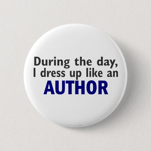 AUTEUR gedurende de dag Ronde Button 5,7 Cm (Voorkant)