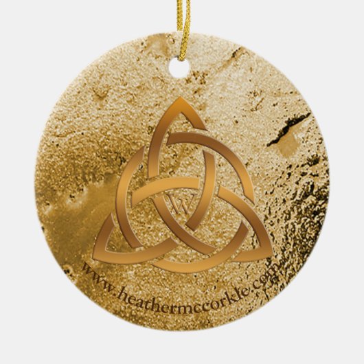 Auteur Heather McCorkle Ornament (Voorkant)