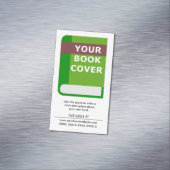 Auteur Hoesje promotieboek Magnetisch Visitekaartje (Voorbeeld)