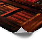 Auteur - in de bibliotheek poster (Hoek)