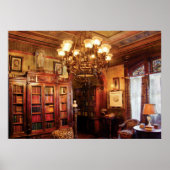 Auteur - in de bibliotheek poster (Voorkant)