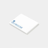 Auteur Lisa McLuckie post-it notes (Schuin)