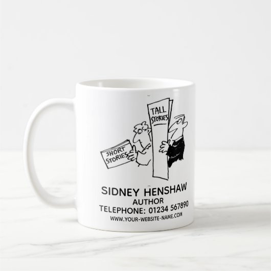 Auteur of Schrijver Koffiemok (Links)