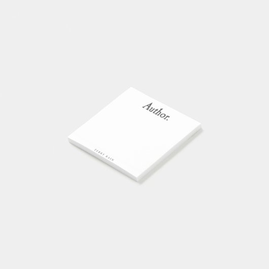Auteur. Post-it® Notes (Schuin)