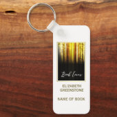 Auteur Promotieboek Hoesje Quote Sleutelhanger (Voorkant)