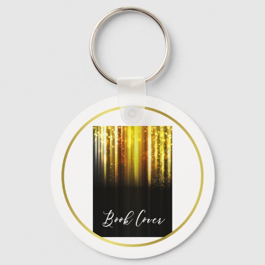 Auteur Promotieboek Quote Hoesje Sleutelhanger (Achterkant)