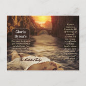 Auteur promotiemateriaal Gilded Edge Briefkaart (Voorkant)