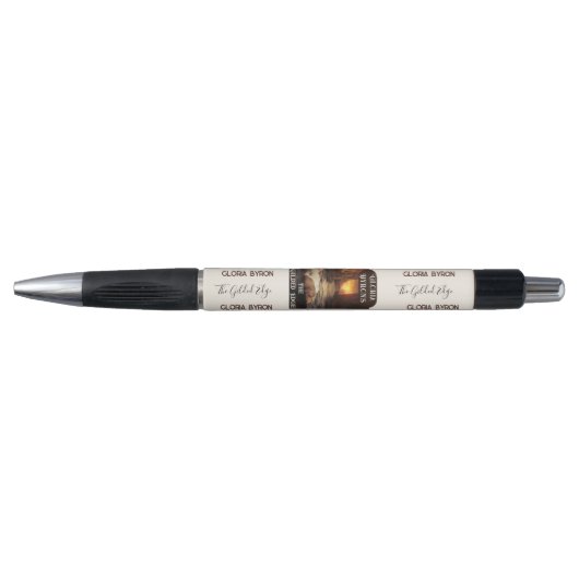 Auteur promotiemateriaal Gilded Edge Pen (Voorkant)