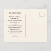 Auteur promotiemateriaal Gilded Edge Uitnodiging Briefkaart (Achterkant)