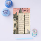 Auteur Promotionele Bite Size Story Volgers Flyer (Enkel)