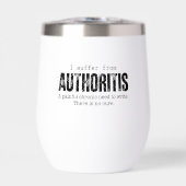 Auteur Schrijft Ziekte Authoritis Leuk Cadeau-idee (Voorkant)