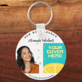 Auteur Schrijver Boek Lancering Ondertekening verg Sleutelhanger (Voorkant)