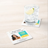 Auteur Schrijver Boek Launch Party Welkom Kartonnen Onderzetters (Insitu)