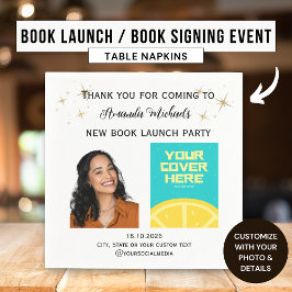 Auteur Schrijver Boek Launch Party Welkom Servet