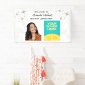 Auteur Schrijver Boekpresentatie Feestelijke Ontva Spandoek (Insitu)